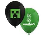 Balony lateksowe kolorowe Minecraft 8szt