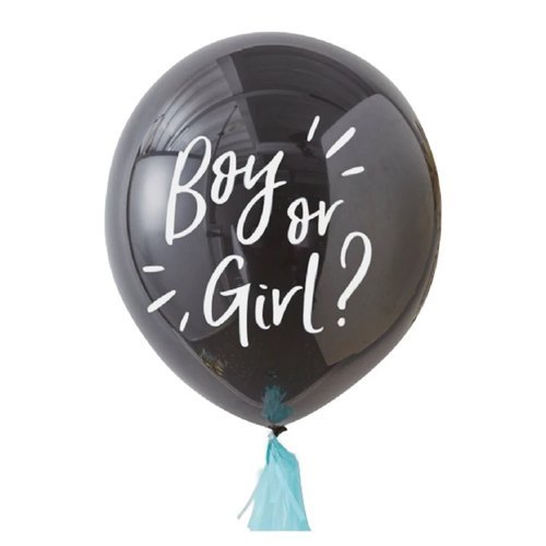 Balon Boy or Girl niebieski ok. 91 cm