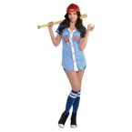 Strój dla dorosłych Bejsbolistka L