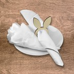 Obrączki na serwetki Zajączek Wielkanoc 4szt