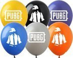 Balony lateksowe kolorowe Pubg 5szt
