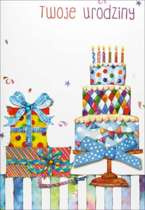 Pamiątka urodzinowa Wybierz wiek z naklejkami