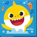 Serwetki papierowe Baby Shark 33x33cm 16szt