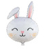 Balon foliowy głowa Zajączka 66x51cm