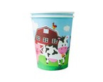Kubeczki papierowe Farma 200ml 10szt
