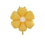 Balon foliowy stokrotka żółta 40cm