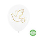 Balony lateksowe Gołabek Komunia Święta 5szt
