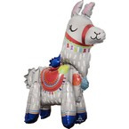 Balon foliowy Lama dekoracja stojąca 48x58cm