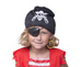 Opaska na oko+kolczyk Pirat Przebranie Halloween
