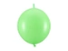 Balony lateksowe zielone z łącznikiem 28cm 20szt