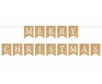 Baner papierowy Merry Christmas 250 cm