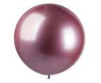 Balony lateksowe shiny różowe 19cali 1szt