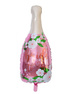 Balon foliowy butelka różowa Bride to be 93x48cm