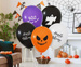 Balony lateksowe Halloween Boo 30cm 5szt
