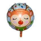 Balon foliowy świąteczny Renifer 45cm