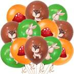 Balony lateksowe Leśne Zwierzęta 30cm 9szt