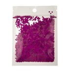 Konfetti metaliczne drobne różowe 10g