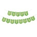 Baner urodzinowy Happy Birthday miętowy 3m