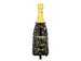 Balon foliowy butelka Happy New Year czarna 98cm