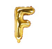 Balon foliowy złoty litera F 35cm