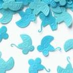 Konfetti Wózki błękitne 15g Urodziny Chrzest