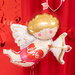 Balon foliowy Amorek 91x81,5cm Walentynki