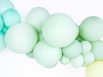 Balony pudrowe Pistacjowe 10cali 10szt