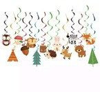 Świderki dekoracyjne Leśne Zwierzeta 15szt