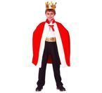 Strój dla dzieci peleryna Króla 110/120cm