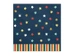 Serwetki papierowe granatowe w gwiazdki 33x33cm 12szt 