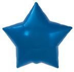Balon foliowy gwiazda niebieska 45cm