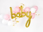 Girlanda balonowa Baby różowo- złota 26balonów