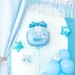 Balon foliowy śliniak błękitny Babyshower 