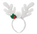 Opaska Rogi Renifera srebrne Święta przebranie