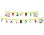 Baner Happy Birthday Świnka Peppa 2,3m