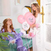 Balony lateksowe Bride to be kwiaty 30cm 6szt