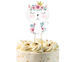 Topper dekoracyjny na tort Kotek 26x10cm