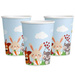 Kubeczki papierowe Leśne Zwierzątka 200ml 8szt