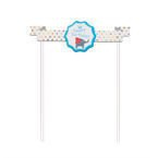 Baner urodzinowy na tort Happy Birthday słonik