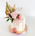 Topper drewniany na tort Kochanej Babci