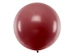Balon lateksowy burgundowy 1m okrągły