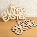 Drewniana dekoracja Happy Easter 21x16cm