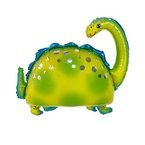 Balon foliowy zielony Dinozaur 73x72cm