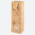 Torba prezenty świąteczne papier kraft 13x38x11cm