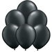 Balony lateksowe metaliczne czarne 10cali 10szt