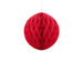 Ozdobne Kula papierowa czerwona 20cm 