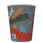 Kubeczki papierowe Player 250ml 8szt