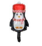 Balon foliowy świąteczny Pingwinek 35x28cm