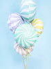 Balon foliowy okrągły Cukierek miętowy 18cali 45cm