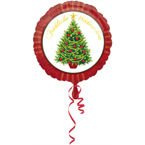 Balon foliowy świąteczny Choinka 43cm